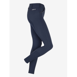 Calça LeMieux Lottie com fundo integral em camurça Marinho Azul-marinho Calça LeMieux Lottie com fundo integral em camurça Marinho Azul-marinho