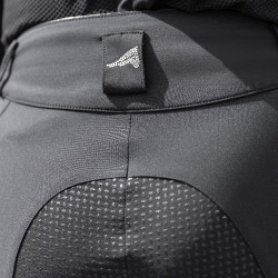 Calça de equitação Easy Rider Queen Diamond com grip de silicone Preto