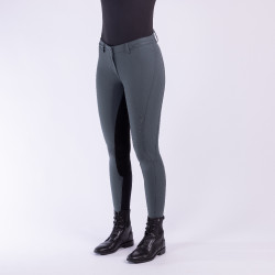 Calça de equitação Easy Rider Queen Diamond com fundo de camurça