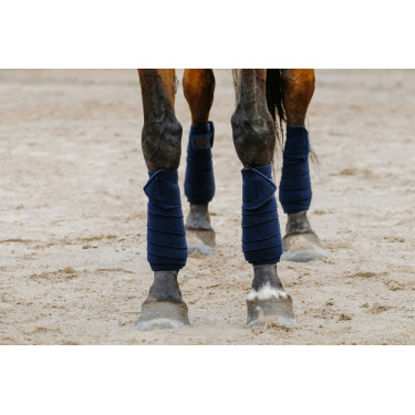 Bandagens de polo Equithème em conjunto de 4 Bandagens de polo Equithème em conjunto de 4
