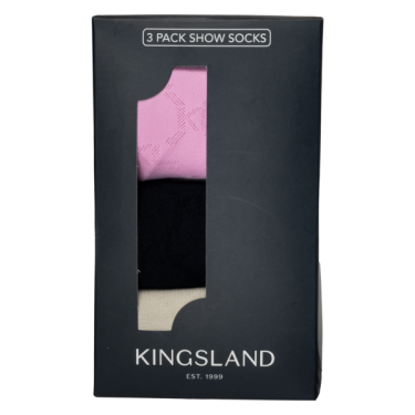 Meias de competição pacote com 3 KLjilly Kingsland Meias de competição pacote com 3 KLjilly Kingsland