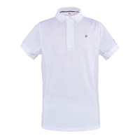 Camisa de competição masculina de manga curta Classic Kingsland Branco