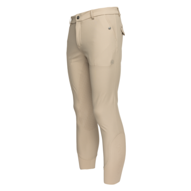 Calça de equitação sem costura com grip integral masculino KLkoa Kingsland