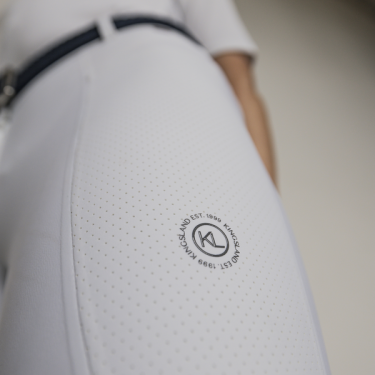 Calça de equitação feminina sem costura com culote completo KLKerry Kingsland Calça de equitação feminina sem costura com culote completo KLKerry Kingsland
