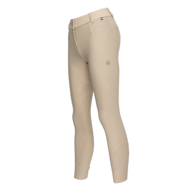 Calça de equitação feminina sem costura com culote completo KLKerry Kingsland Calça de equitação feminina sem costura com culote completo KLKerry Kingsland