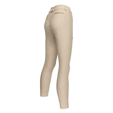 Calça de equitação feminina sem costura com culote completo KLKerry Kingsland Calça de equitação feminina sem costura com culote completo KLKerry Kingsland