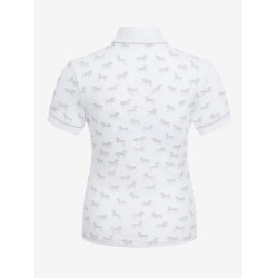 Polo de competição Mini Bella LeMieux Branco