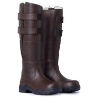 Botas de cavaleiro Rovigo Horze Castanho