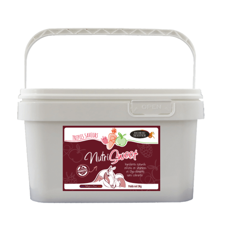 Nutri Sweet três sabores Horse Master Nutri Sweet três sabores Horse Master