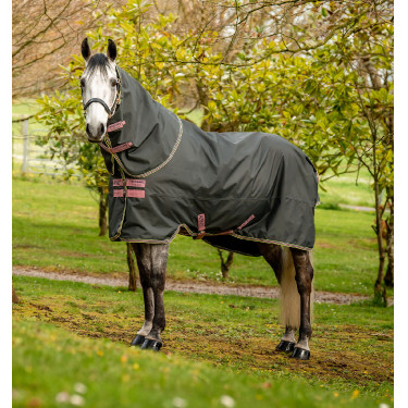 Capa Horseware Amigo Hero Ripstop Plus com cobertura de pescoço 0g Capa Horseware Amigo Hero Ripstop Plus com cobertura de pescoço 0g