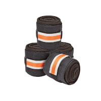 Bandagens de trabalho Weatherbeeta Therapy-Tec Preto / prateado / vermelho Bandagens de trabalho Weatherbeeta Therapy-Tec Preto / prateado / vermelho