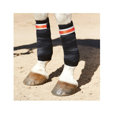 Bandagens de trabalho Weatherbeeta Therapy-Tec Preto / prateado / vermelho