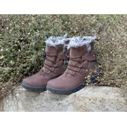 Botas de estábulo forradas Dublin Castanho