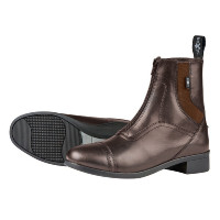 Botas Saxon Paddock Zip Syntovia Castanho