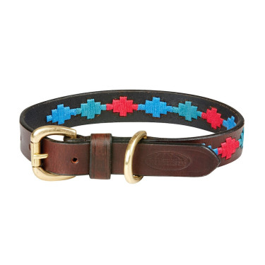 Coleira para cão Weatherbeeta couro Polo Coleira para cão Weatherbeeta couro Polo