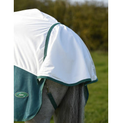 Capa anti-moscas Weatherbeeta Green-Tec Combo Branco / azul libélula Multicolor