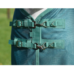 Capa anti-moscas Weatherbeeta Green-Tec Combo Branco / azul libélula Multicolor