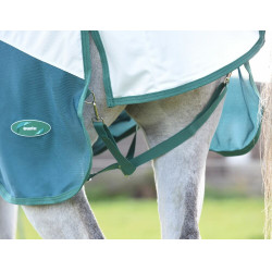 Capa anti-moscas Weatherbeeta Green-Tec Combo Branco / azul libélula Multicolor