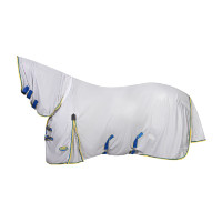 Capa anti-moscas Weatherbeeta Combo ComFiTec Zephyr Prata / azul / limão