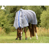 Capa antimoscas WeatherBeeta ComFiTec Ripshield Plus Branco / azul Capa antimoscas WeatherBeeta ComFiTec Ripshield Plus Branco / azul