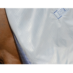 Capa antimoscas WeatherBeeta ComFiTec Ripshield Plus Branco / azul Capa antimoscas WeatherBeeta ComFiTec Ripshield Plus Branco / azul