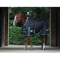 Couverture d'écurie Green-Tec 150g Weatherbeeta Noir / vert bouteille