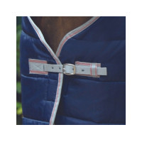 Cobertura de estábulo 110g Weatherbeeta ComFiTec 210D Channel Azul-marinho / prata / vermelho Cobertura de estábulo 110g Weatherbeeta ComFiTec 210D Channel Azul-marinho / prata / vermelho