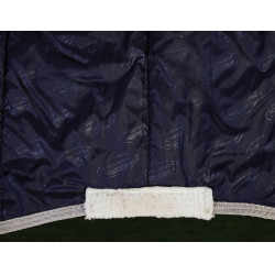 Cobertura de estábulo 110g Weatherbeeta ComFiTec 210D Channel Azul-marinho / prata / vermelho Cobertura de estábulo 110g Weatherbeeta ComFiTec 210D Channel Azul-marinho / prata / vermelho