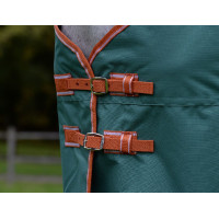 Capa de exterior 200g Weatherbeeta ComFiTec Tyro Verde / laranja queimado / branco Capa de exterior 200g Weatherbeeta ComFiTec Tyro Verde / laranja queimado / branco