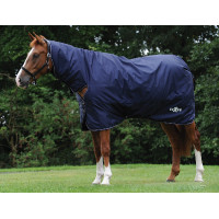 Capa 200g Saxon Defiante Combo 600D Azul-marinho / branco