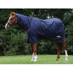 Capa 200g Saxon Defiante Combo 600D Azul-marinho / branco