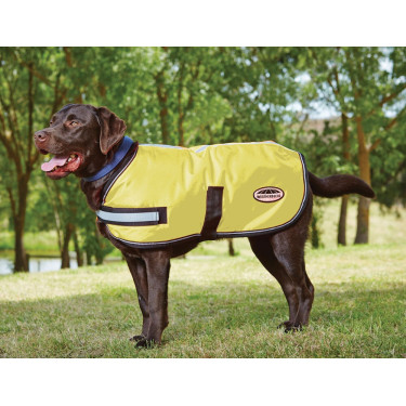 Capa para cão Weatherbeeta 300D refletora Amarelo