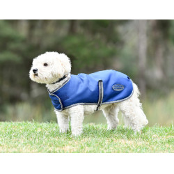 Capa para cão Weatherbeeta ComFiTec Azul escuro / cinza / branco
