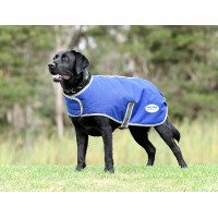 Capa para cão Weatherbeeta ComFiTec Premier Free Azul escuro / cinza / branco Capa para cão Weatherbeeta ComFiTec Premier Free Azul escuro / cinza / branco