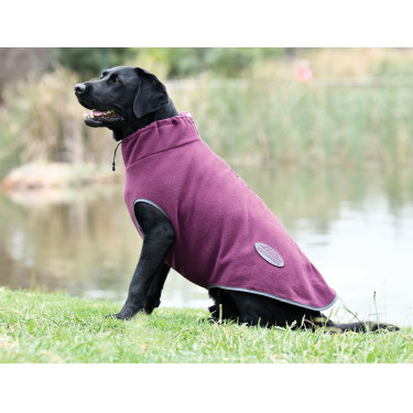 Cobertor polar para cão Weatherbeeta ComFiTec Bordô / cinza Bord&amp;ocirc;