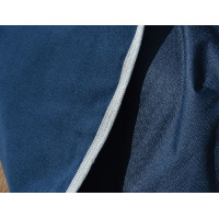 Cobre-rins quadrado Weatherbeeta forrado com polar Essentiel Azul-marinho / prata / vermelho Cobre-rins quadrado Weatherbeeta forrado com polar Essentiel Azul-marinho / prata / vermelho