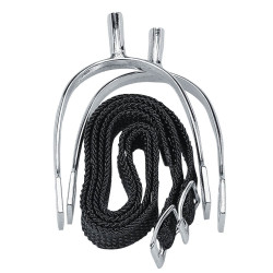 Esporas Korsteel Pow Never Rust com tiras Korsteel Esporas Korsteel Pow Never Rust com tiras Korsteel