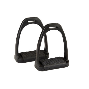 Estribos de polímero Korsteel Preto / preto