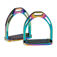 Estribos Korsteel em alumínio Arco-íris Multicolor