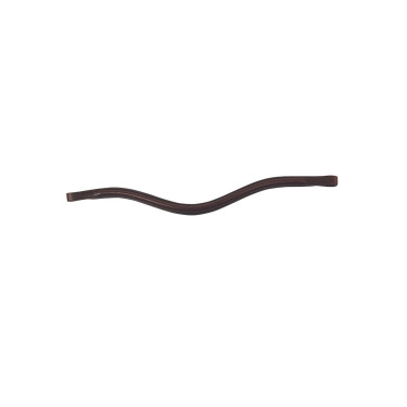 Frontal Collegiate em couro ondulado IV Castanho Frontal Collegiate em couro ondulado IV Castanho