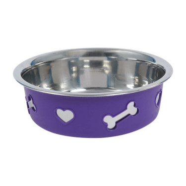 Tigela antiderrapante para cão Weatherbeeta Violeta escuro