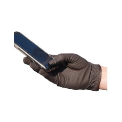 Luvas Dublin toque tátil Castanho