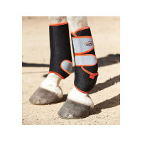 Guêtres de descanso Weatherbeeta Therapy-Tec Preto / prata / vermelho