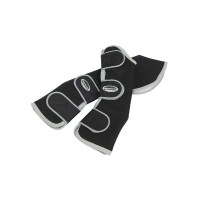 Guetes de transporte Weatherbeeta Wide Tab Preto / prata Guetes de transporte Weatherbeeta Wide Tab Preto / prata