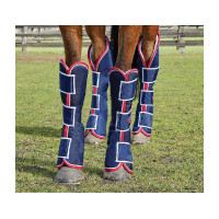 Guetes de transporte Weatherbeeta Wide Tab Azul-marinho / vermelho / branco