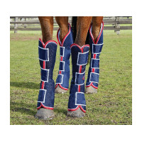 Guetes de transporte Weatherbeeta Wide Tab Azul-marinho / vermelho / branco