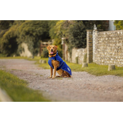 Cobertura para cão 220g Weatherbeeta ComFiTec Deluxe Azul escuro / cinza / branco