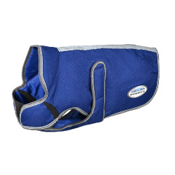 Cobertura para cão 220g Weatherbeeta ComFiTec Deluxe Azul escuro / cinza / branco