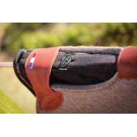 Amortecedor Jump'In de feltro e couro Havana Castanho Amortecedor Jump'In de feltro e couro Havana Castanho