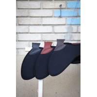 Amortecedor Jump'In feltro preto e couro Havana Castanho Amortecedor Jump'In feltro preto e couro Havana Castanho